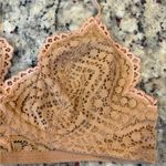 Free People  Delicate Lace Bra in Light Brown Photo 2