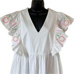CROSBY by Mollie Burch Walker Dress in White Photo 2
