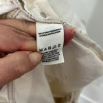 We The Free Size 27 White Denim Cutoff Shorts Overalls Shortalls with Pockets Photo 6