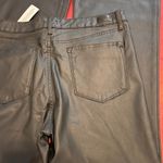 NWT Coated Black Flared jeans Size 14 Photo 8