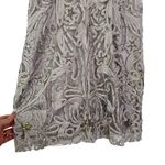 Sue Wong  NOCTURNE Silver Embellished Beaded Cocktail Dress Sleeveless Party 0 XS Photo 6