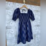 Hill House Home Athena Nap Dress Navy Glitter size small Blue Photo 1
