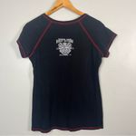 Harley Davidson Pirate studded bling biker t Photo 5