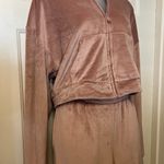 Sacre Pink Soft Velour Track Suit/Sweatsuit Size M Photo 1