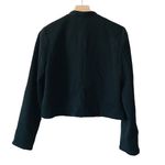 A New Day Y2K Embroidered Military Jacket Black Cropped grunge whimsigoth 2 Photo 1