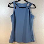 Athleta  Light Blue Shanti Asana Tank Top SZ:L Photo 3