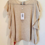 autumn cashmere 100% Cashmere NWT  Side Ruffle Sweater Top  Size S Photo 0