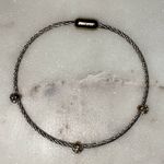 Two Magnetic Closure Cable Bracelets Silver Photo 2