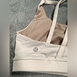 Lululemon  energy bra white sports bra 6 Photo 4