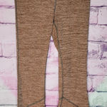 FREE PEOPLE MOVEMENT OFF THE GRID FLARED CROPPED LEGGINGS ORANGE GRAY SMALL Photo 0