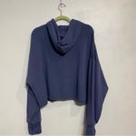 Aerie  Blue Brooklyn Track & Field Graphic Hoodie Sz L Photo 10