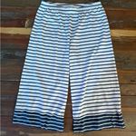 Lake 100% Pima Cotton Wide Leg Pajama Pants ~ Size XXL 💛🍄 Blue Photo 5