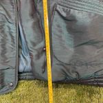 Vintage Puffer Jacket with Floral Detail Green Size 18 Photo 4