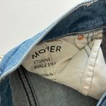 New MOTHER Stunner Ankle Fray Jeans Good Girls Do Dark Wash Denim Size 26 Blue Photo 5