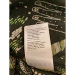 Farm Rio RARE  Green Borogodo Dress Long Tropical Smocking Beaded Tassel Size XS Photo 7