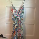 Farm Rio  tropical tile mini dress Photo 1