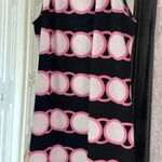 Crown & Ivy Pink Geometric Shift Dress
Size 4P
Black Pink Retro Mod Print Photo 0