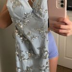 Open Back Prom Dress Blue Photo 2