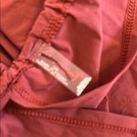 Free People FP Movement Burgundy Cropped Ruched Flowy Too Shirt NWOT Red Size L Photo 8