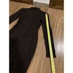 Reiss  1971 Dora HIGH-NECK JERSEY DRESS long sleeve classy knee length bodycon 4 Photo 11