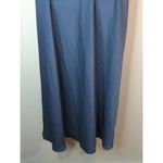 ASTR  the‎ LABEL Halter Neck Satin Ruched Waist Maxi Dress Steel Blue SMALL NWT Photo 10