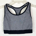 Old Navy  Active Go Dry Grey & Black Racerback Sportsbra Photo 0