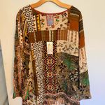 Johnny Was New!! Fria Kimi Tunic Women’s size Large Silk Photo 1