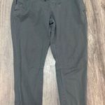ZARA Denimwear Jogger Pants Size XL Gray Green Elastic Waist Casual Photo 0