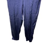 Cami NYC Navy Blue Drawstring Pull On Silk Pants XS Photo 1