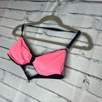 PINK - Victoria's Secret PINK Victoria’s Secret Black & Pink Backless Strapless Bra Women’s Size M Preppy Photo 4