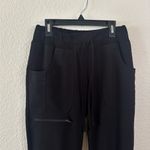 Cherokee  Black  Scrub Joggers Elastic Waistband Tapered Fit Photo 2