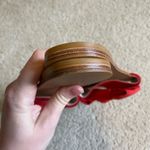 Raye  Revolve sandy suede knotty bow sandal red leather Photo 3