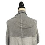 Lululemon Womens Gray/Stripe Iconic Wrap Sweater Sz 10 Athleisure Cashmere Blend Photo 5