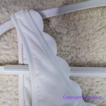 Vineyard Vines New!  Textured Scallop One‎ Piece Swim White Cap, size M Photo 6