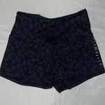 Ryderwear  black cheetah scrunch bottom shorts! Photo 0