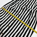 Anna October Off the Shoulder Stripe Dress Black White Midi Ruffle Sleeves Size undefined Photo 12