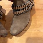 Sam Edelman Posey Leather Suede Bootie in Taupe Photo 3