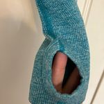 Gymshark Flex Sports Long Sleeve Crop Top - Teal Marl/ Light Grey Photo 5