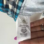 Disney Haunted Mansion Hooded shirt Flannel Arm/Hood. Size M NWT  Parks Merch Photo 5