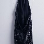 Tiger Mist Portia Sequin-Stripe Cutout Mini Dress Photo 5