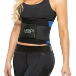 WAIST TRAINER ABDOMEN CONTROL LATEX FIT SIZE XS / NEW WITH TAG AND PACKAGING Blue Photo 0