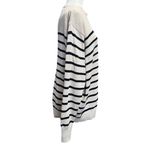 Brandy Melville  100% Cotton Striped Sweater Cream Navy Breton Pullover One Size Photo 1