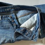 American Eagle  tomgirl jeans size 2 distressed patch Photo 9