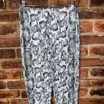 Urban Outfitters Black White Snakeskin Print Flare Leggings Yoga Pants Small Photo 1