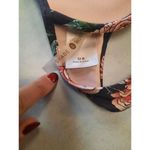 Shade & Shore  Light Lift Ample Purple Floral Studded Underwire Bikini Top 32B Photo 2