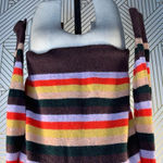 Madewell  Wrap-Front Pullover Sweater in Stripe‎ Photo 10