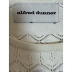 Alfred Dunner Women's Short Sleeve Top, Floral Patter, White/Purple, Sequin, XL White Photo 5