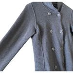 Kenneth Cole  Cotton  Blend Military Buttons Gray Warm Cozy Women’s Sweater SZ PM Photo 11
