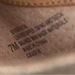 Sofft Leather Wyoming Laser Cut Booties Gold Shimmer Size 7 Photo 3