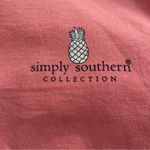 Simply Southern Pink Elephant Tee Size Medium Photo 3